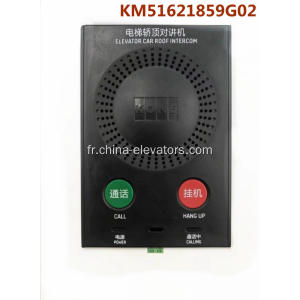 KM51621859G02 Kone Elevator Car Roof Interphone